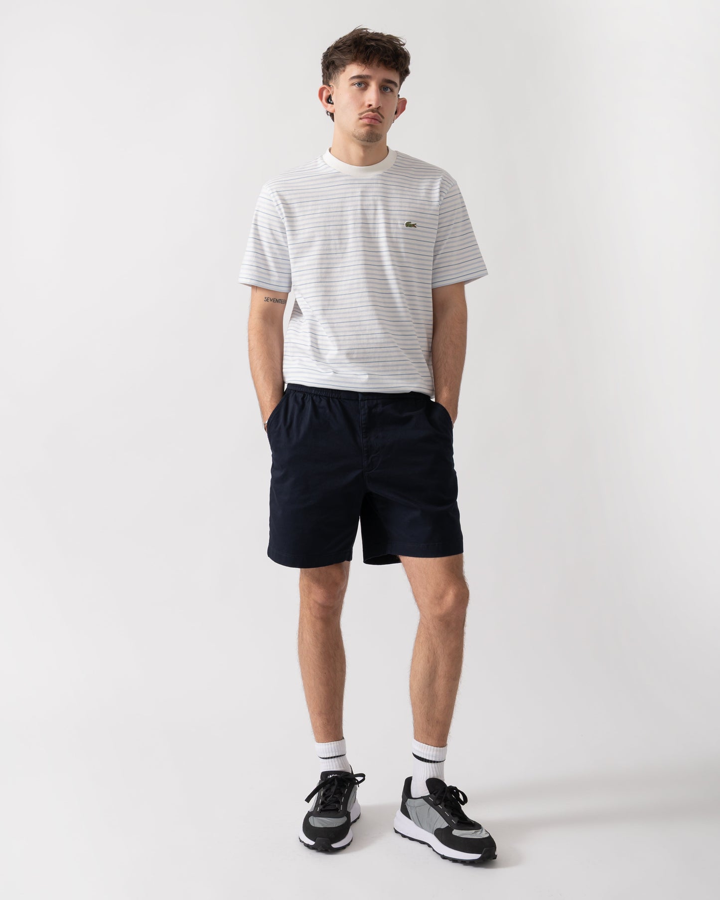 Relaxed Fit Mens Stretch Cotton Shorts - Abysm HDE