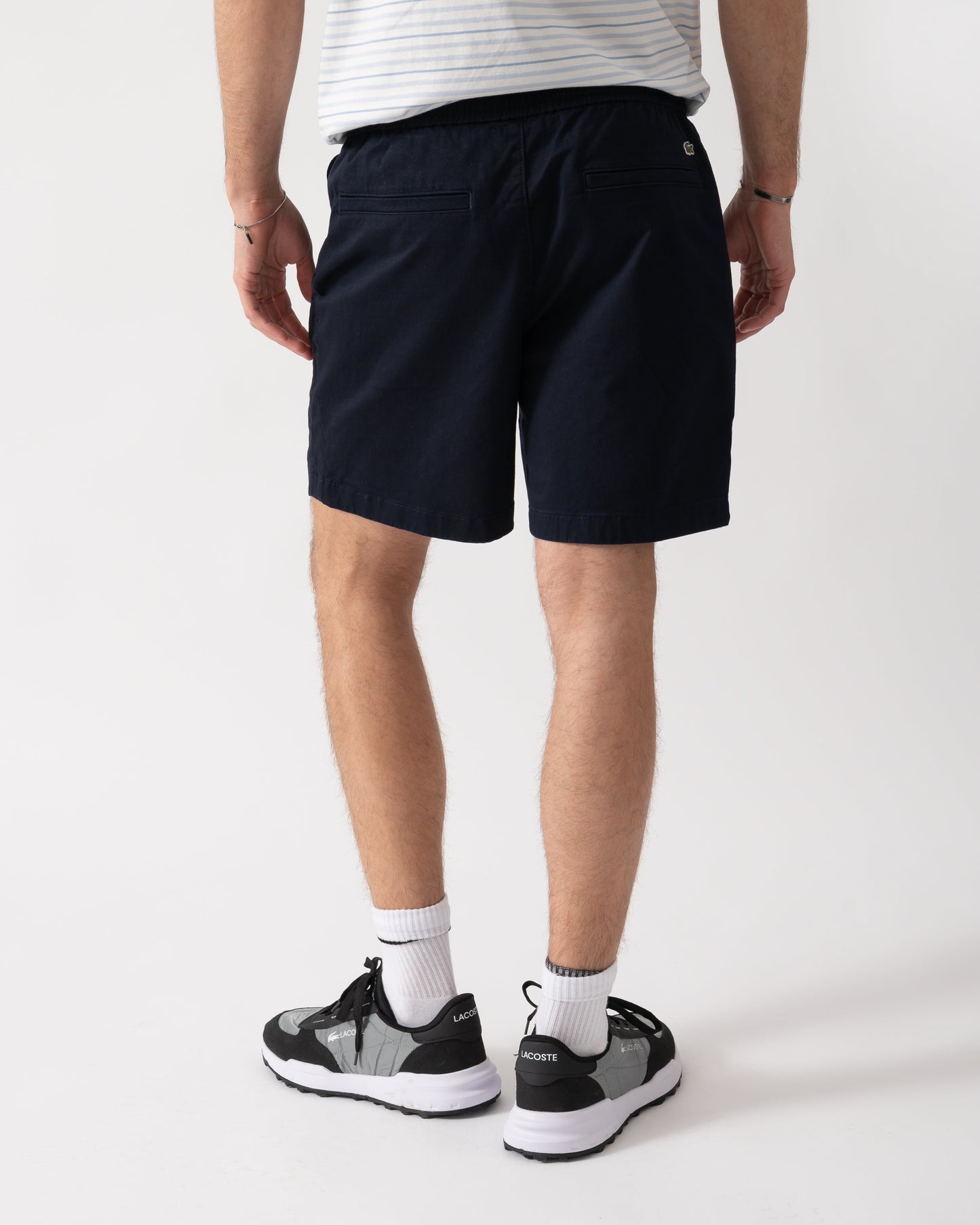 Relaxed Fit Mens Stretch Cotton Shorts - Abysm HDE
