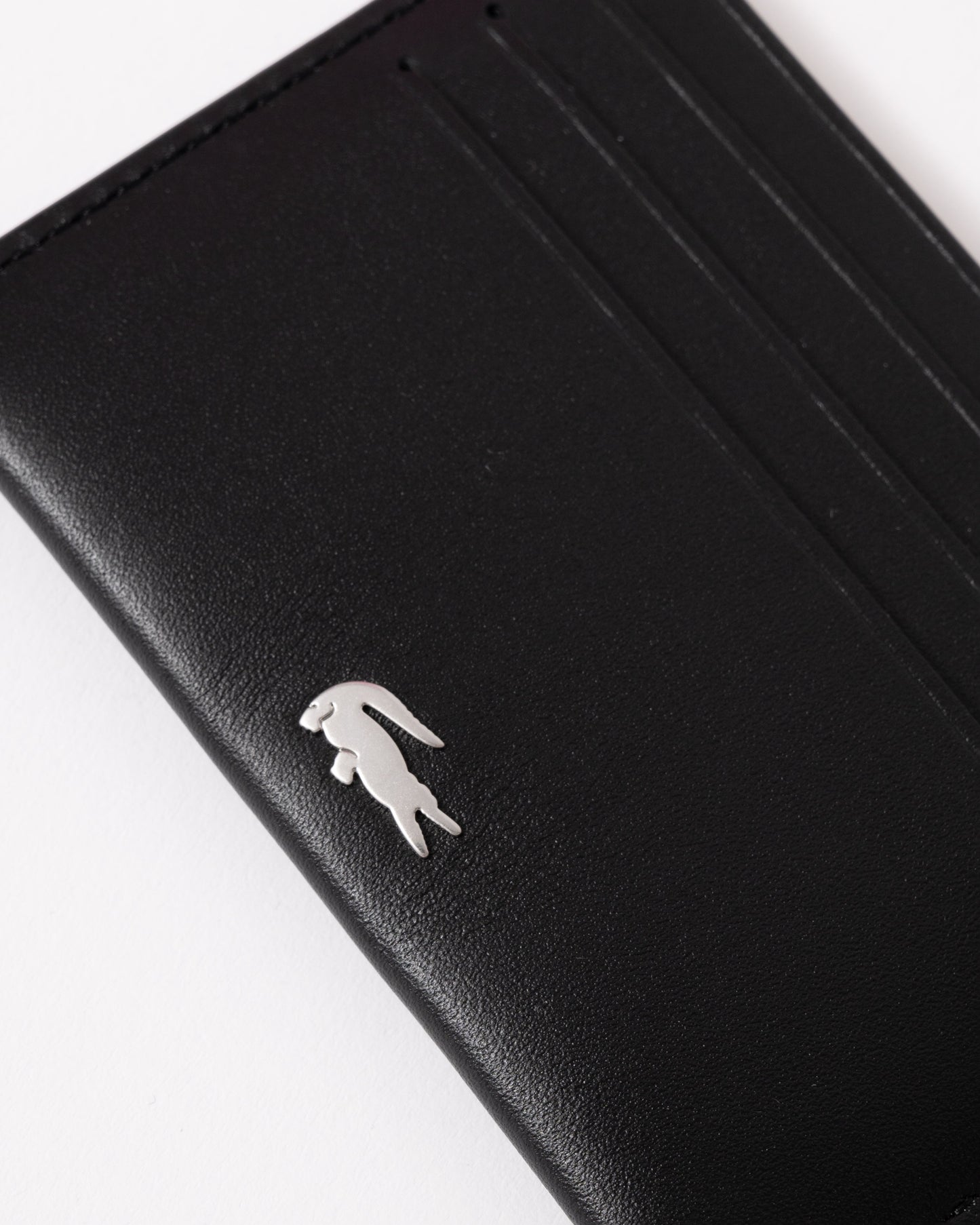 Credit Card Holder And Key Ring Gift Box - Noir KR Croc Sinope R66