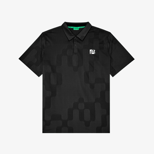 Men Performance Mesh Paneled Polo