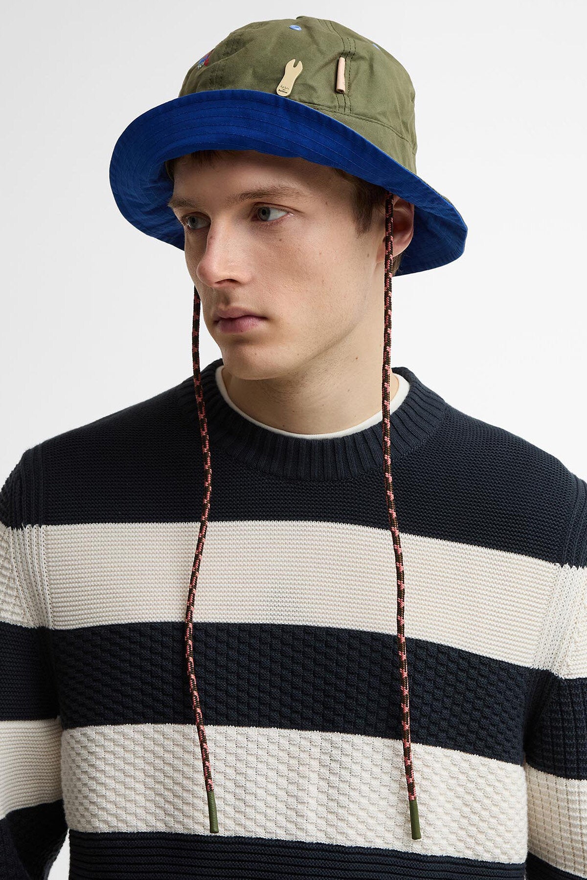 Paul Smith Loves Barbour Domed Bucket Hat