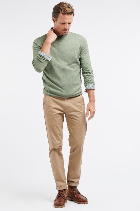 Light cotton Crew-Neck Sweater