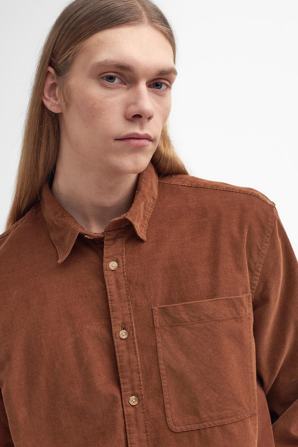 Wolfwood Oversized Long-Sleeved Check Shirt