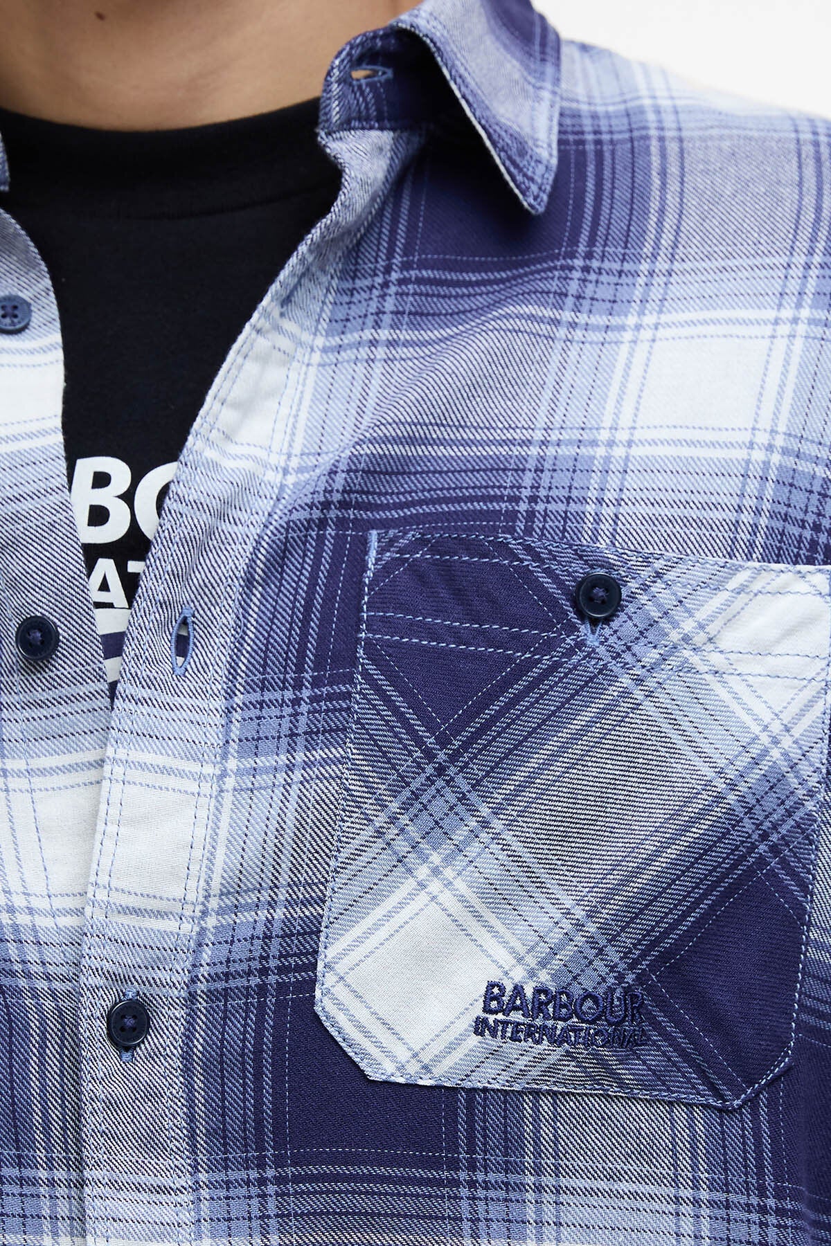 B.Intl Buffalo Check Long-Sleeved Shirt