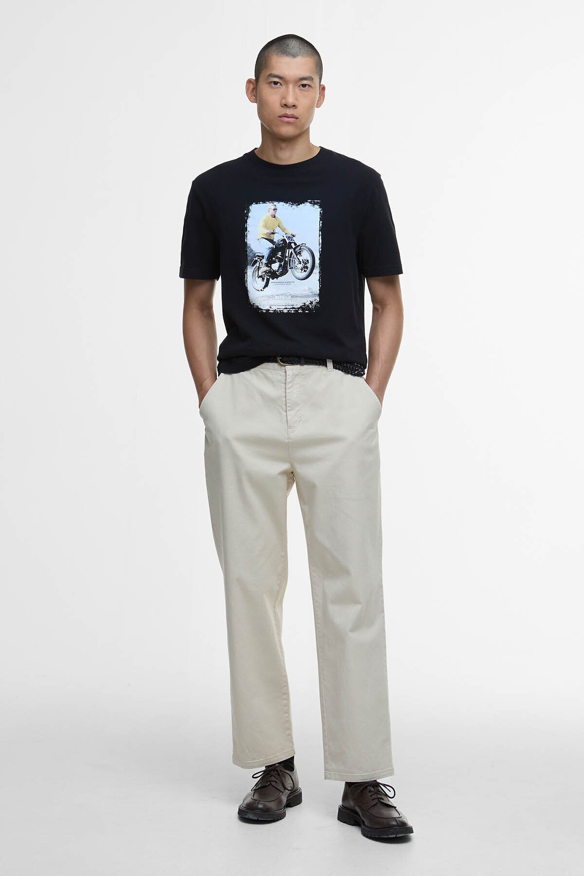 B.Intl Coster Steve McQueen Graphic T-Shirt