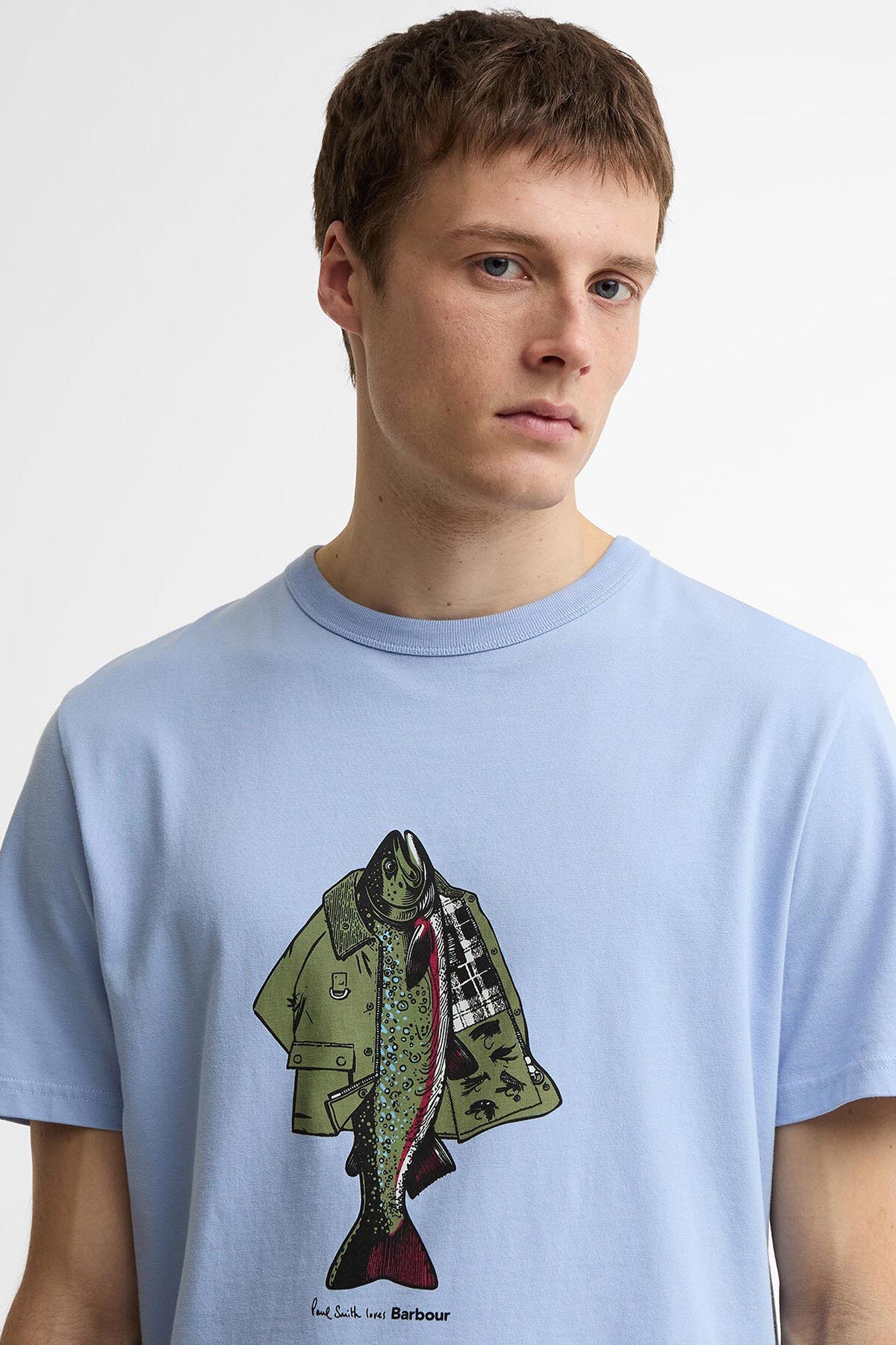 Paul Smith Loves Barbour Fishing Jacket T-Shirt