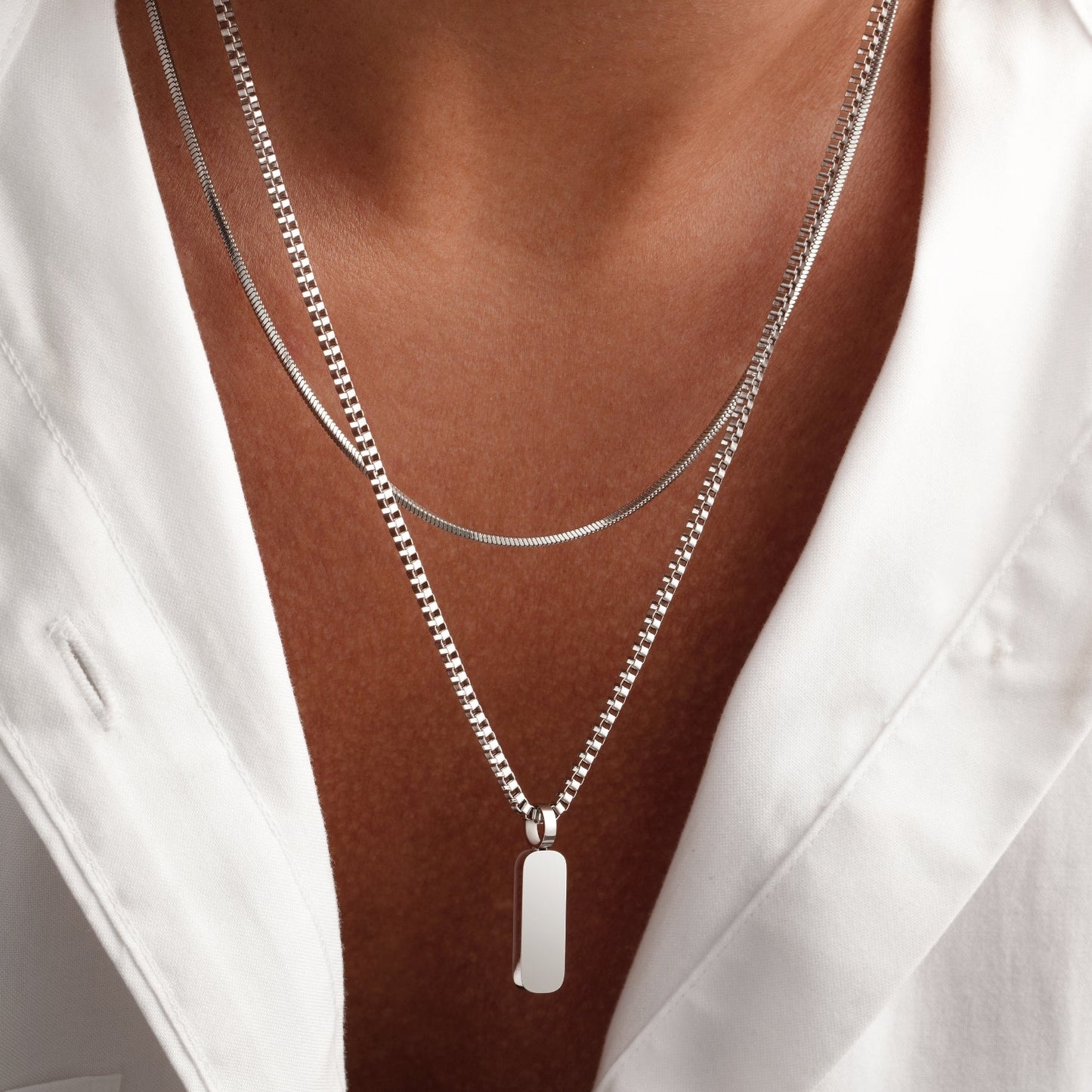 🔥 HOT DEAL 65% OFF | Minimal Pendant Necklace Duo