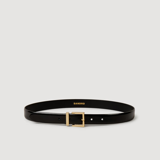 Leather belt