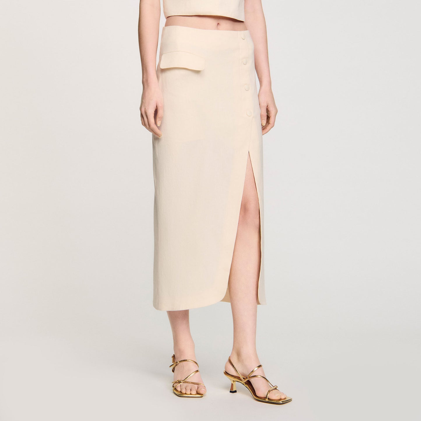 Sandals with straps