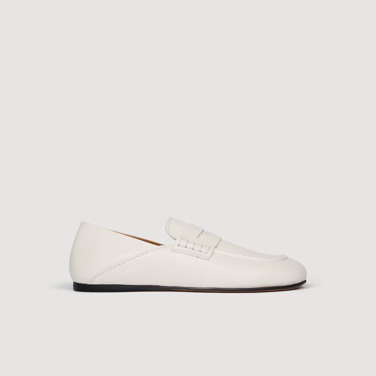 Leather loafers