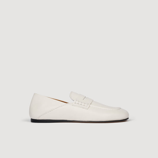 Leather loafers