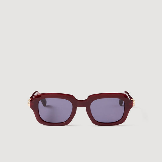 Logo detail sunglasses