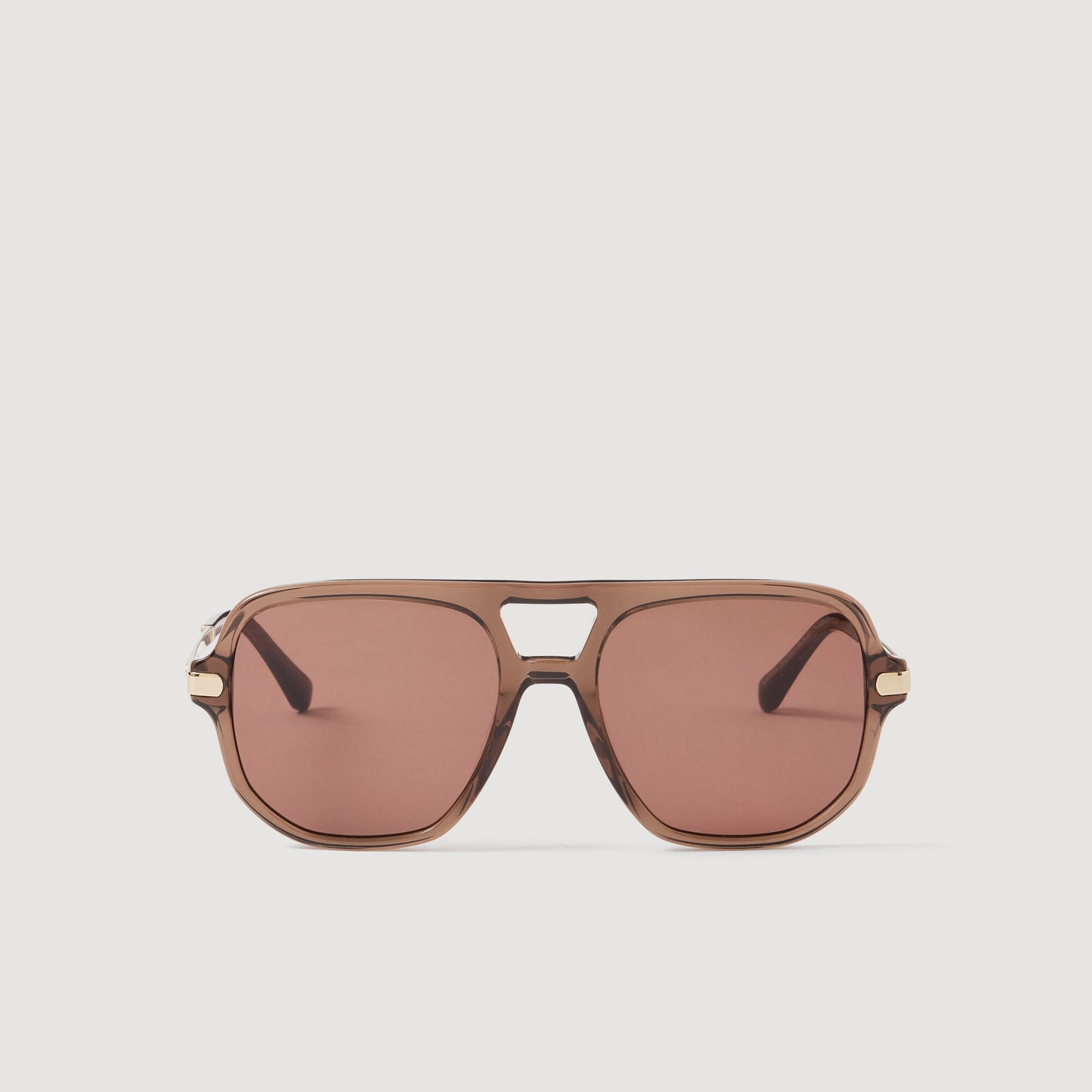 Lunettes de soleil m¨¦tal et ac¨¦tate
