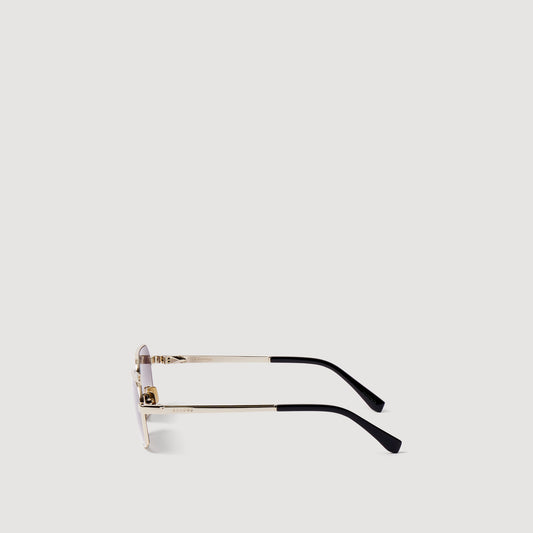 Acetate and metal sunglasses