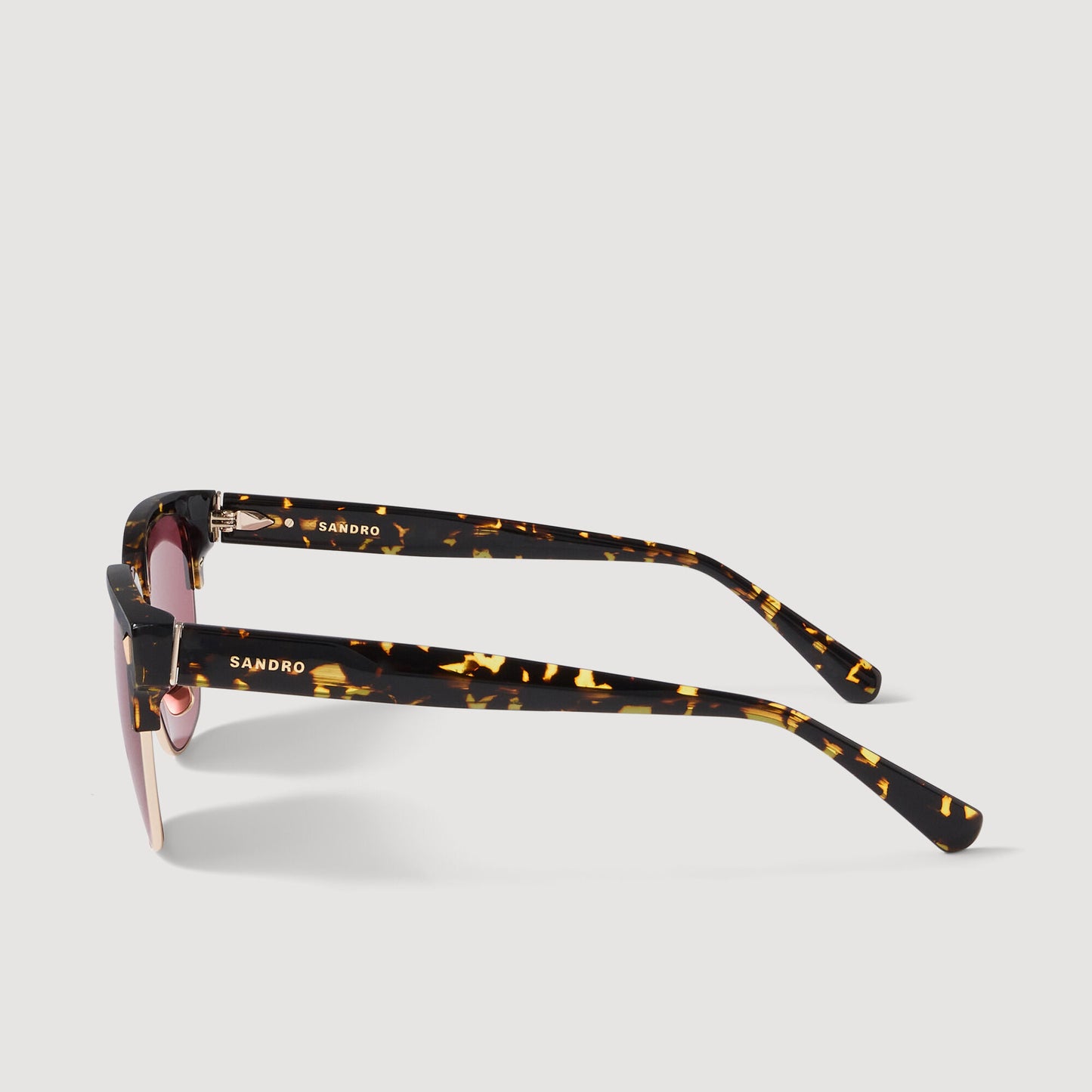 Acetate logo sunglasses