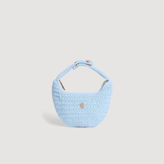Crochet small leather goods