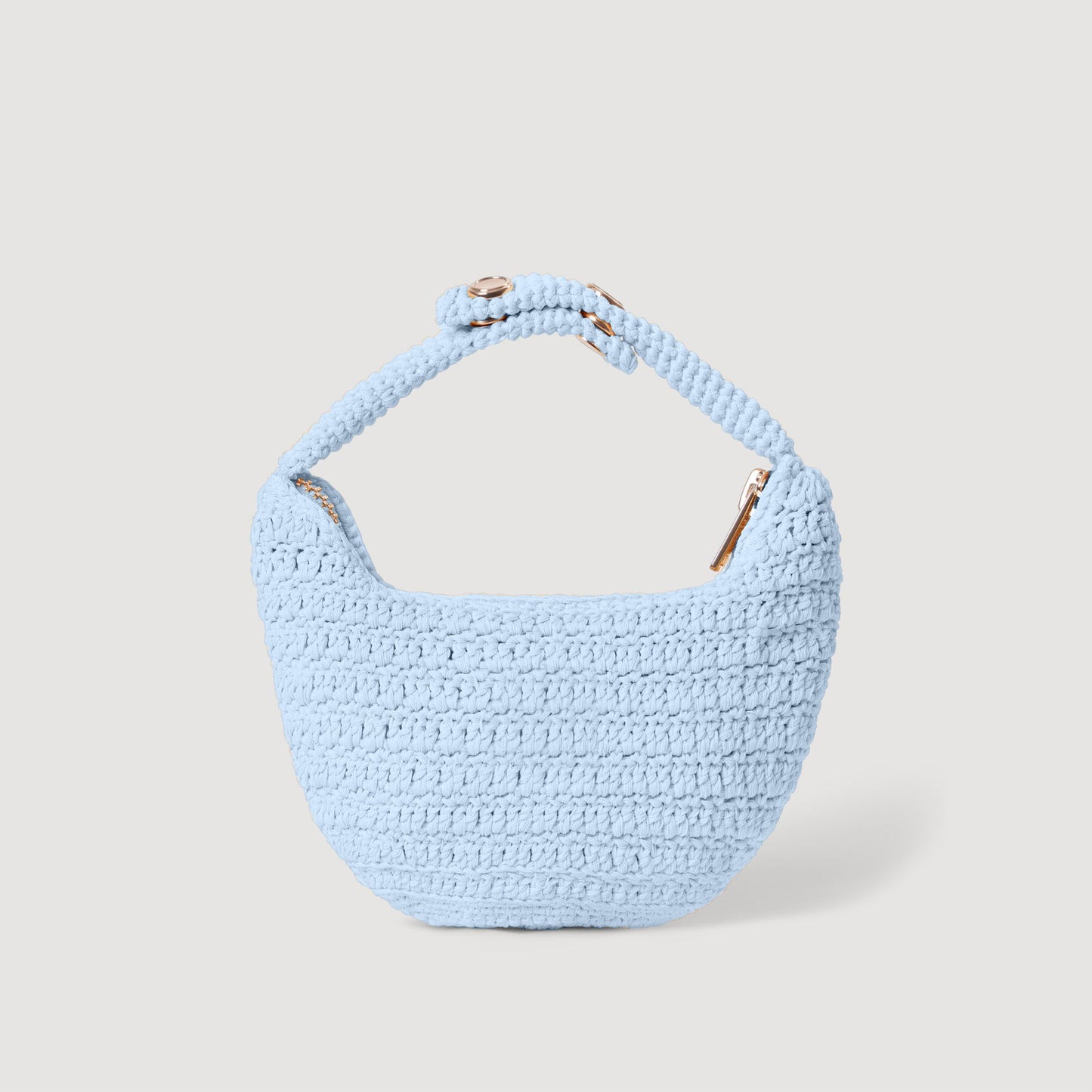 Crochet small leather goods