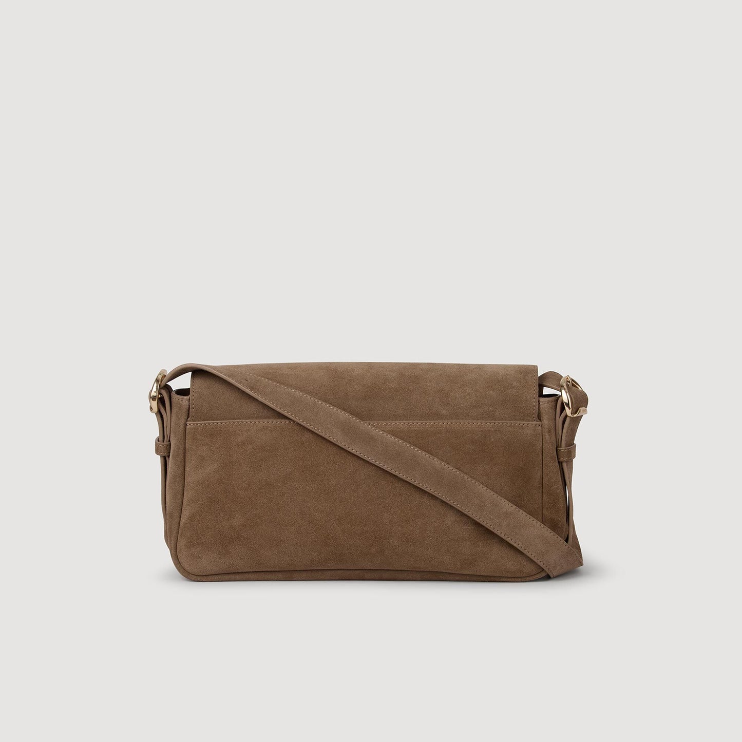 Le Mambo suede leather bag