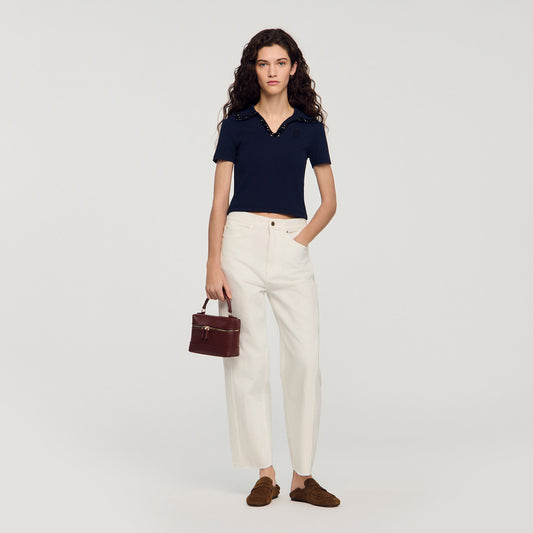 Tangolino plain leather bag