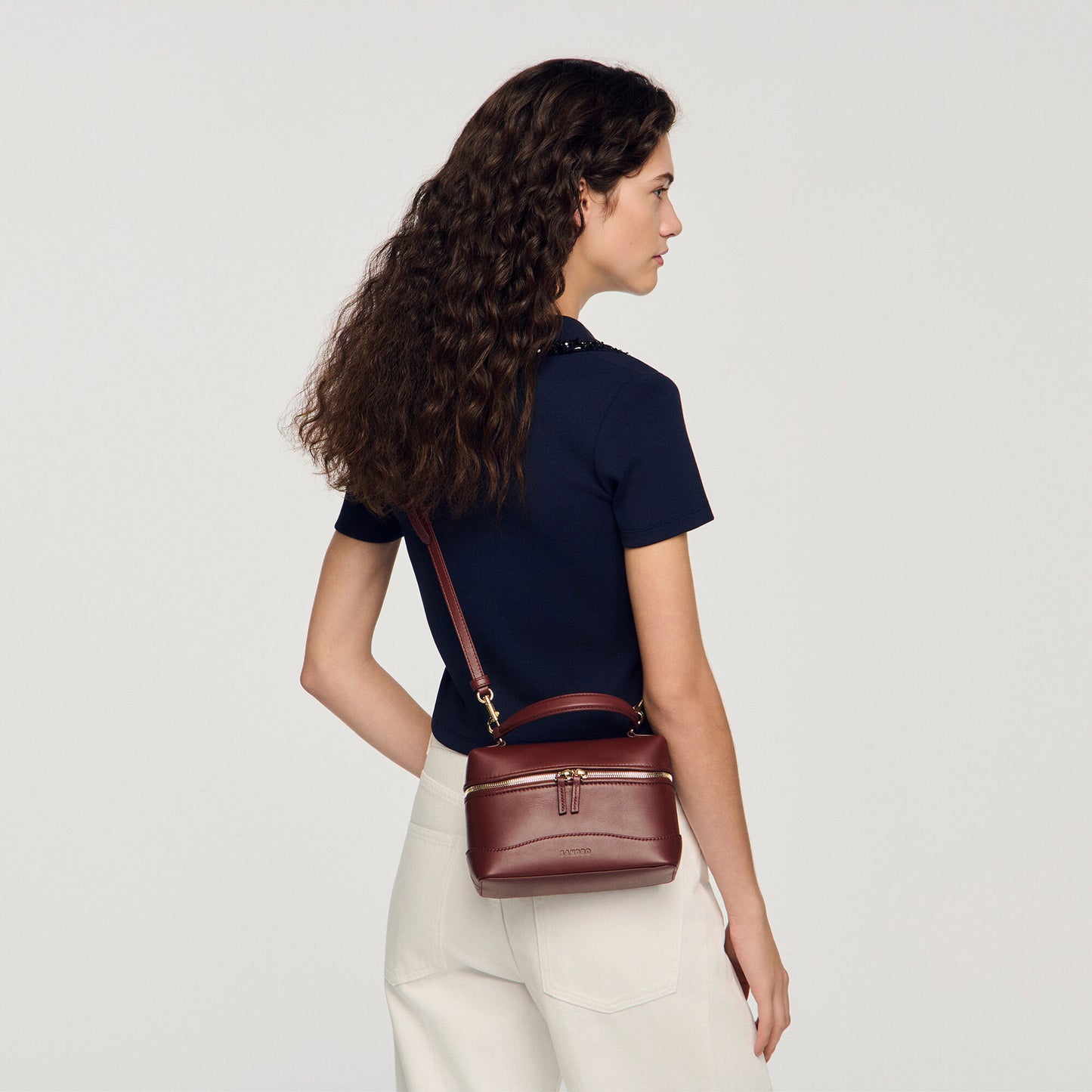 Tangolino plain leather bag