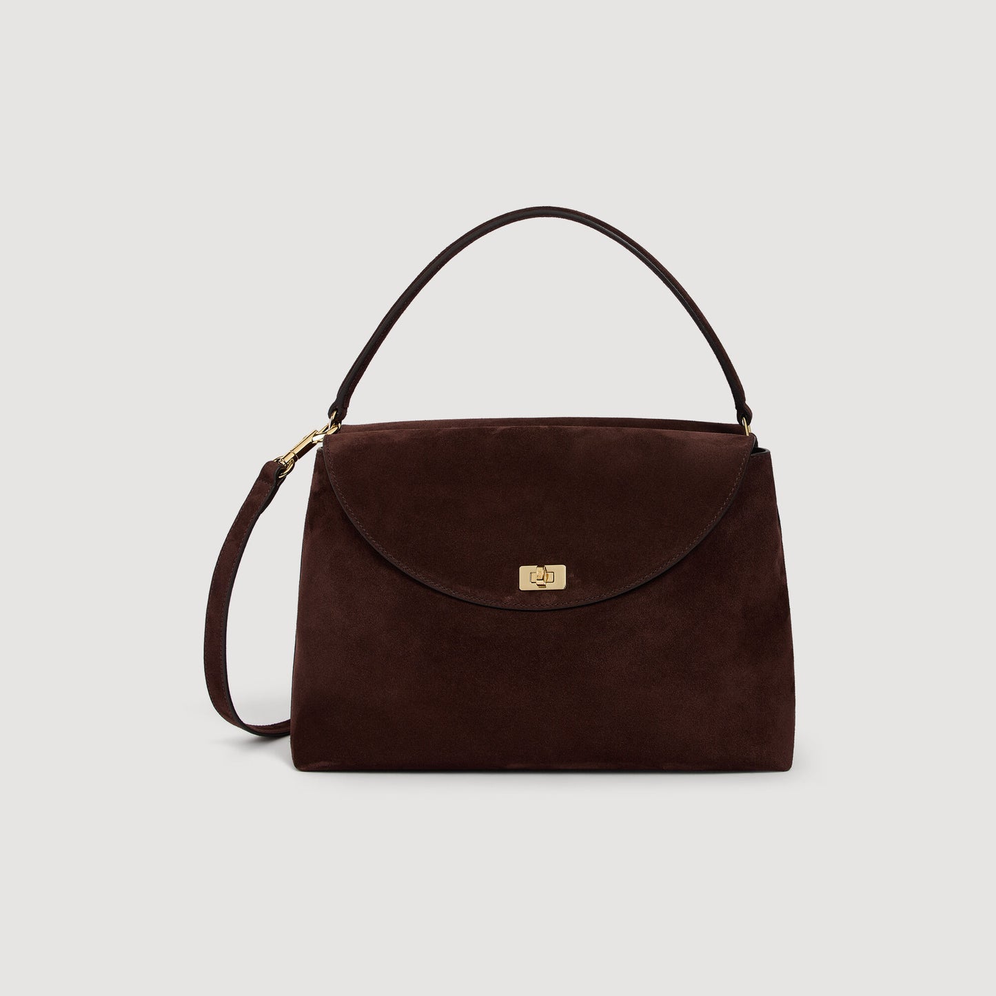 LE GRAND BAZAAR suede bag