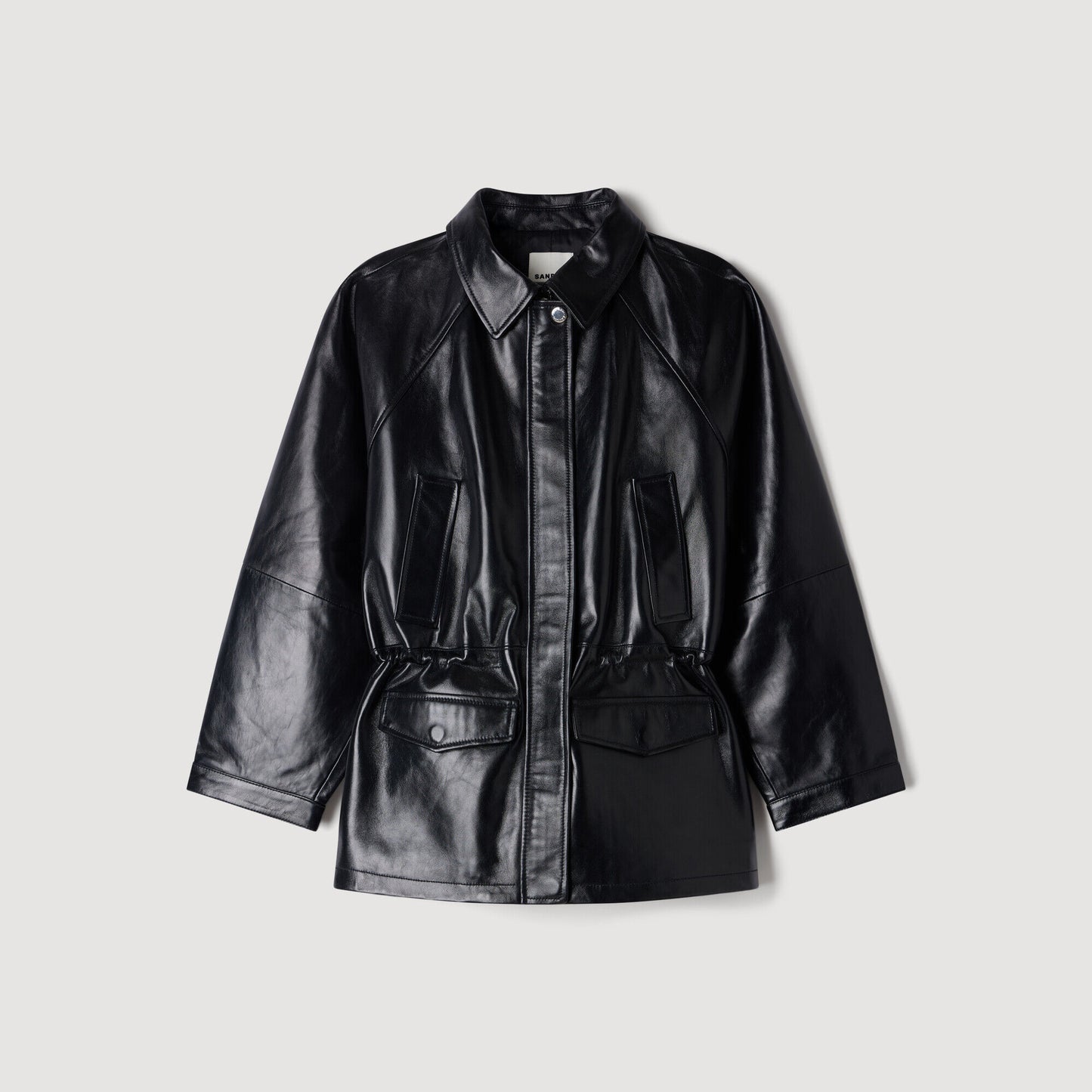 Smooth leather jacket
