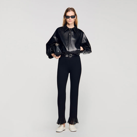 Lamb leather jacket