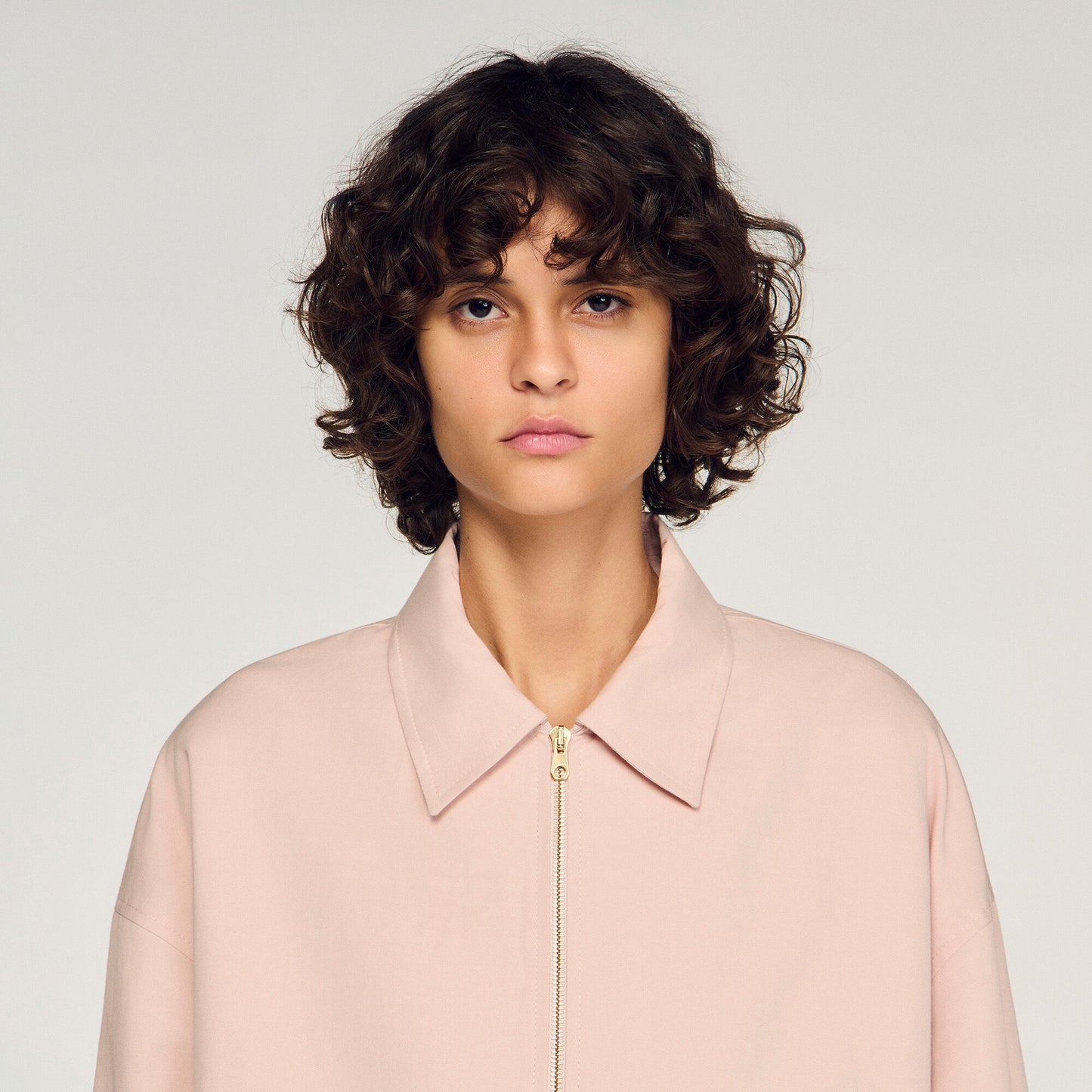 Cotton and linen jacket
