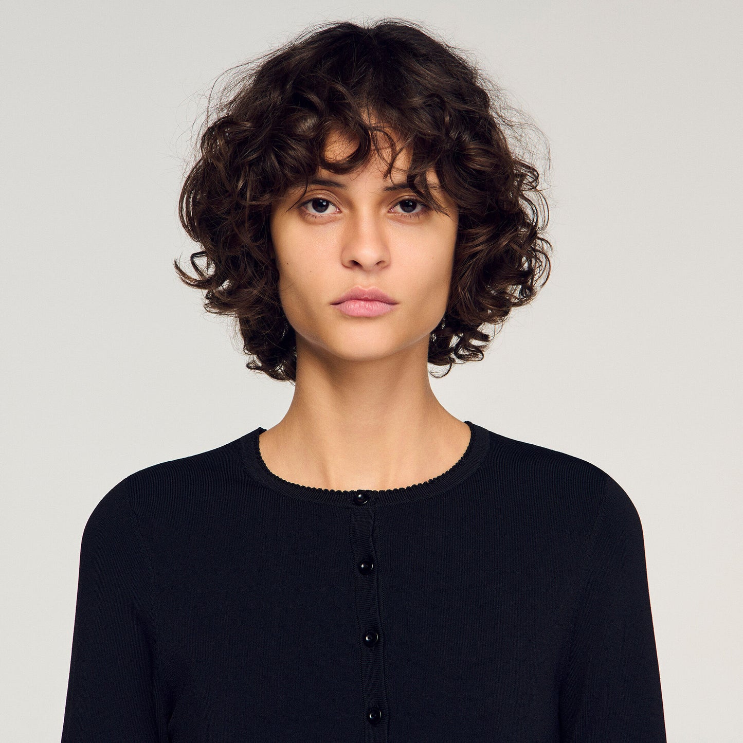 Cropped cardigan