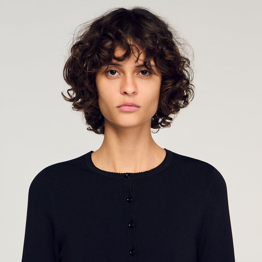 Cropped cardigan