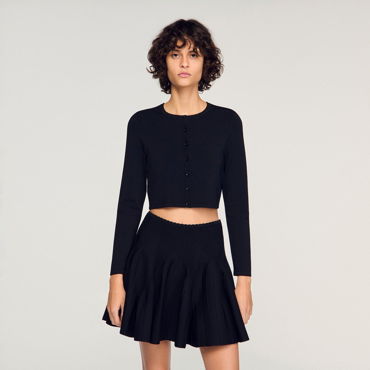Cropped cardigan