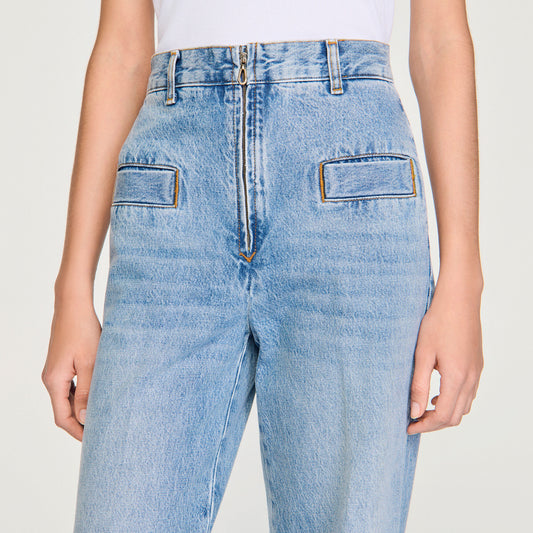 Wide-leg jeans