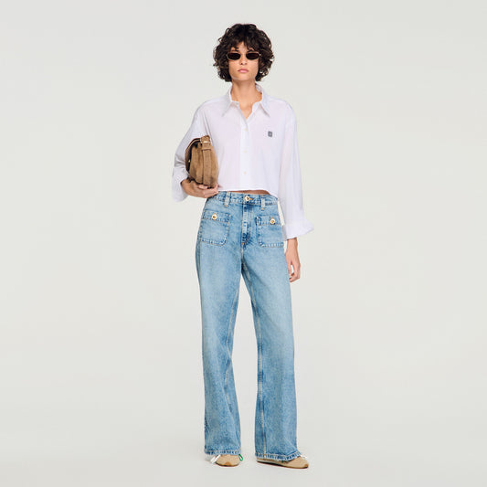 Faded jeans
