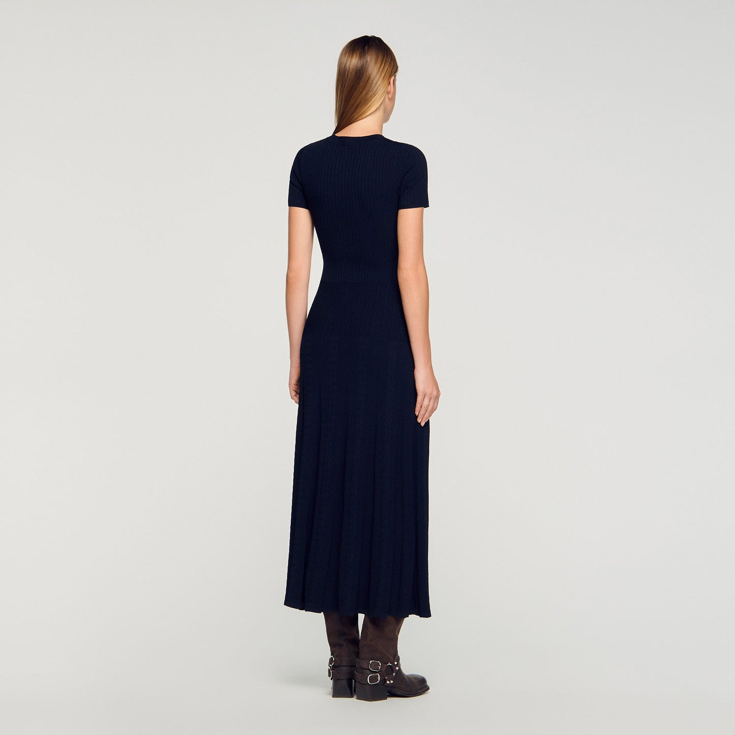 Knit maxi dress
