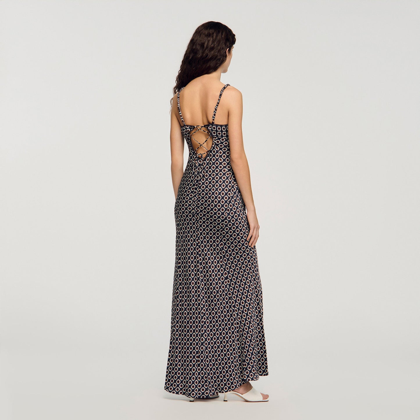 Floral slip maxi dress