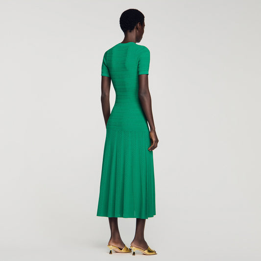Knit maxi dress