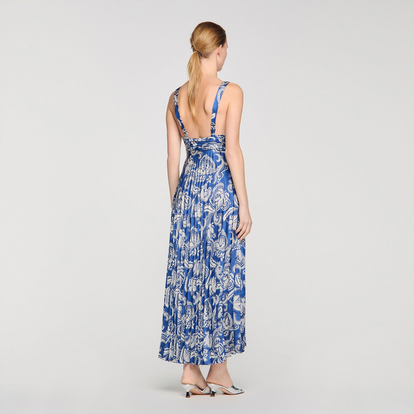 Floral print maxi dress