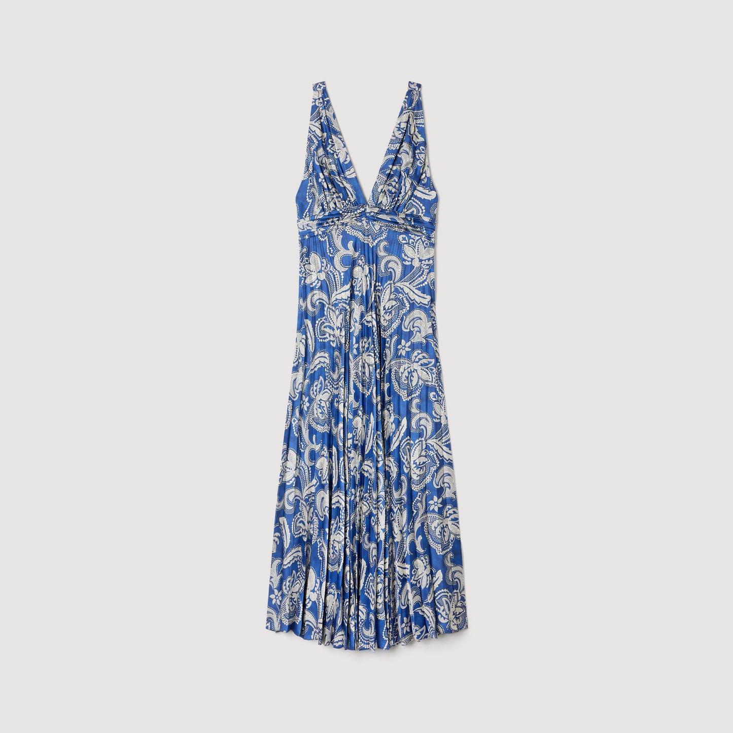 Floral print maxi dress