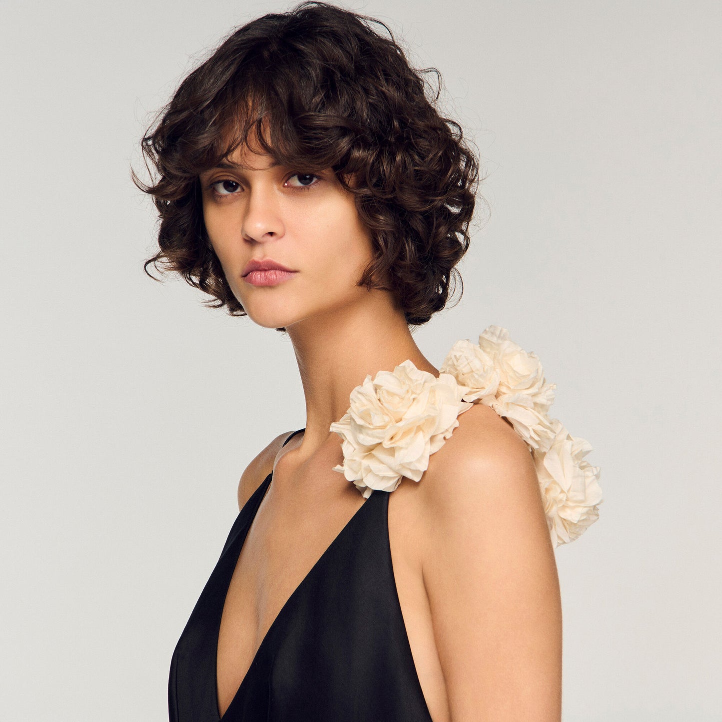 Short ruffled dress