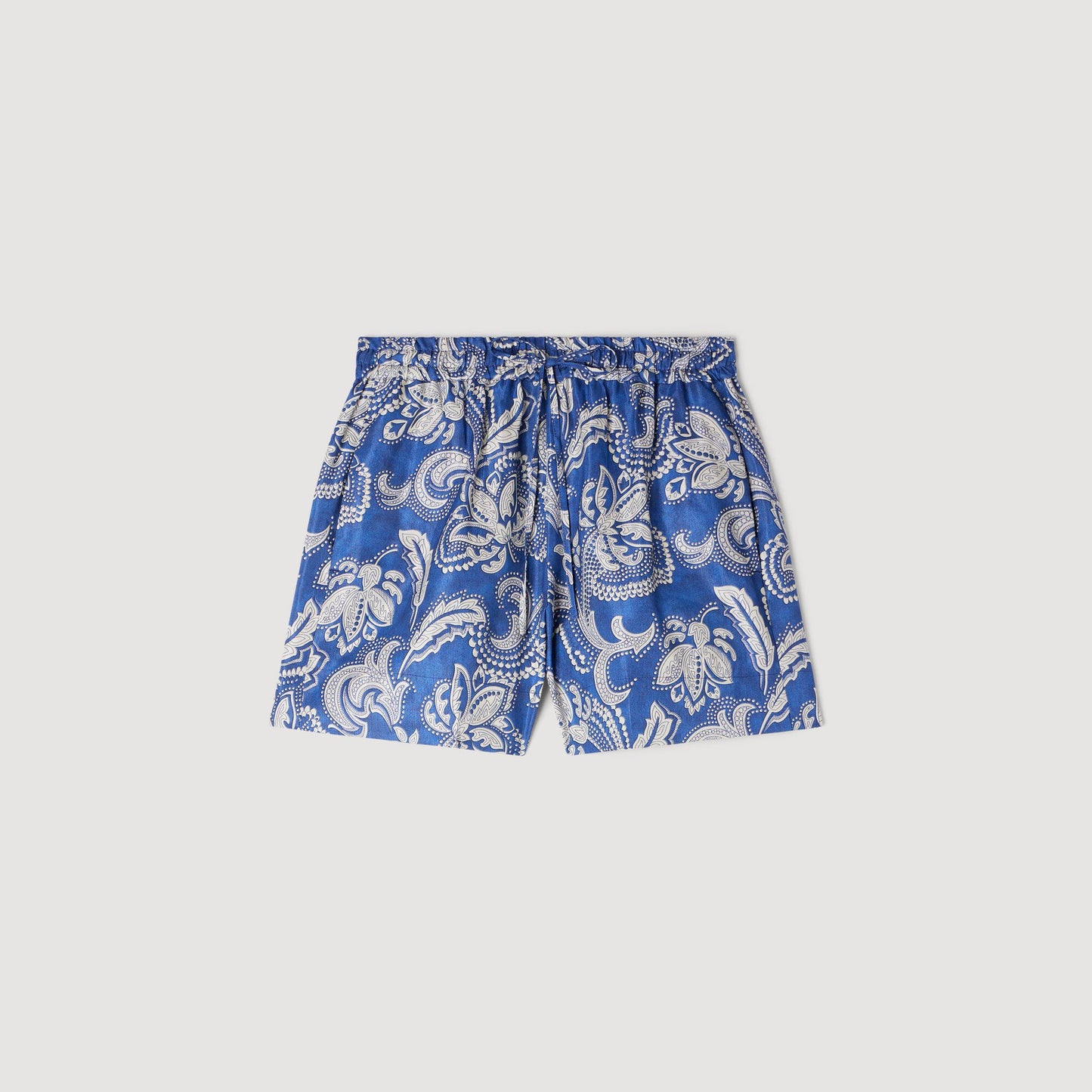 Floral print mini shorts