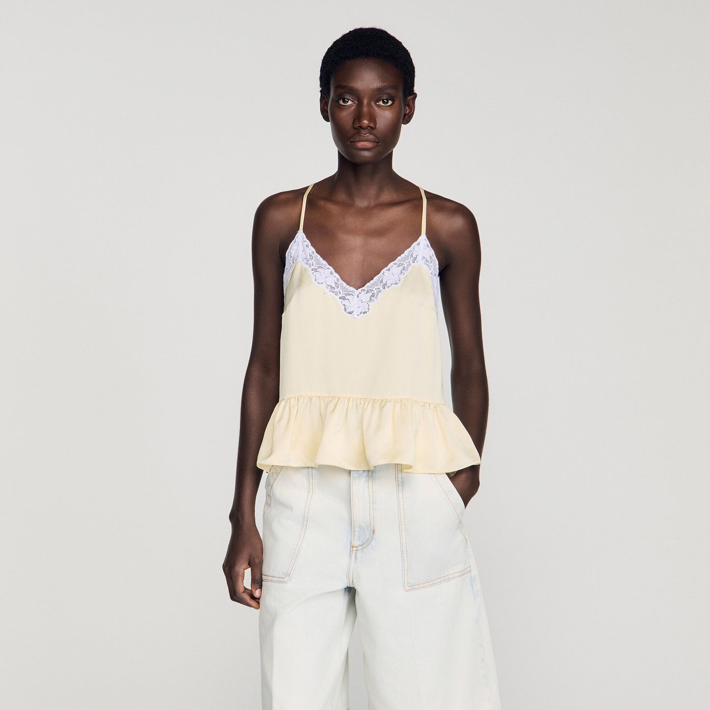 Ruffled top