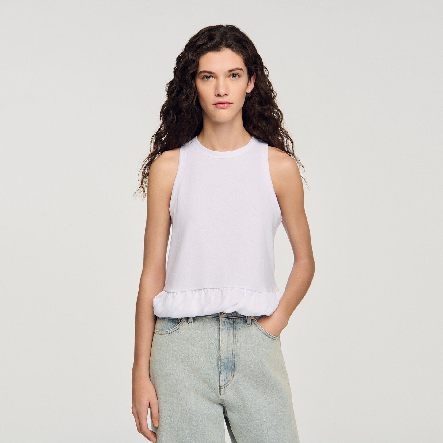 Ruffle top