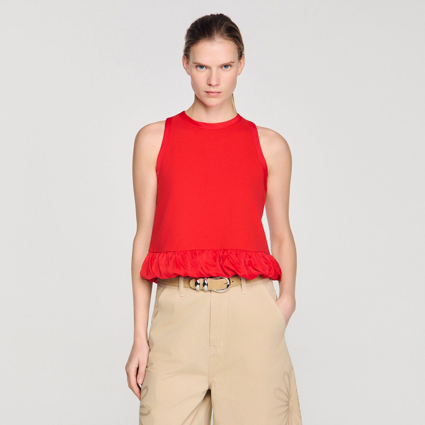 Ruffle top