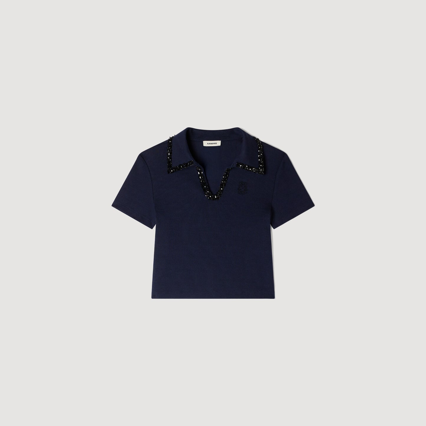 Pearl collar polo