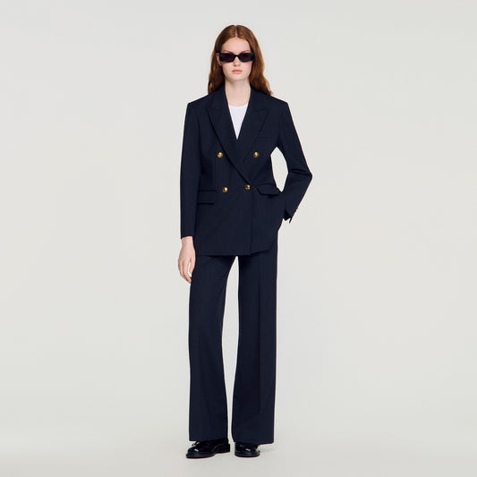 Pinstripe jacket