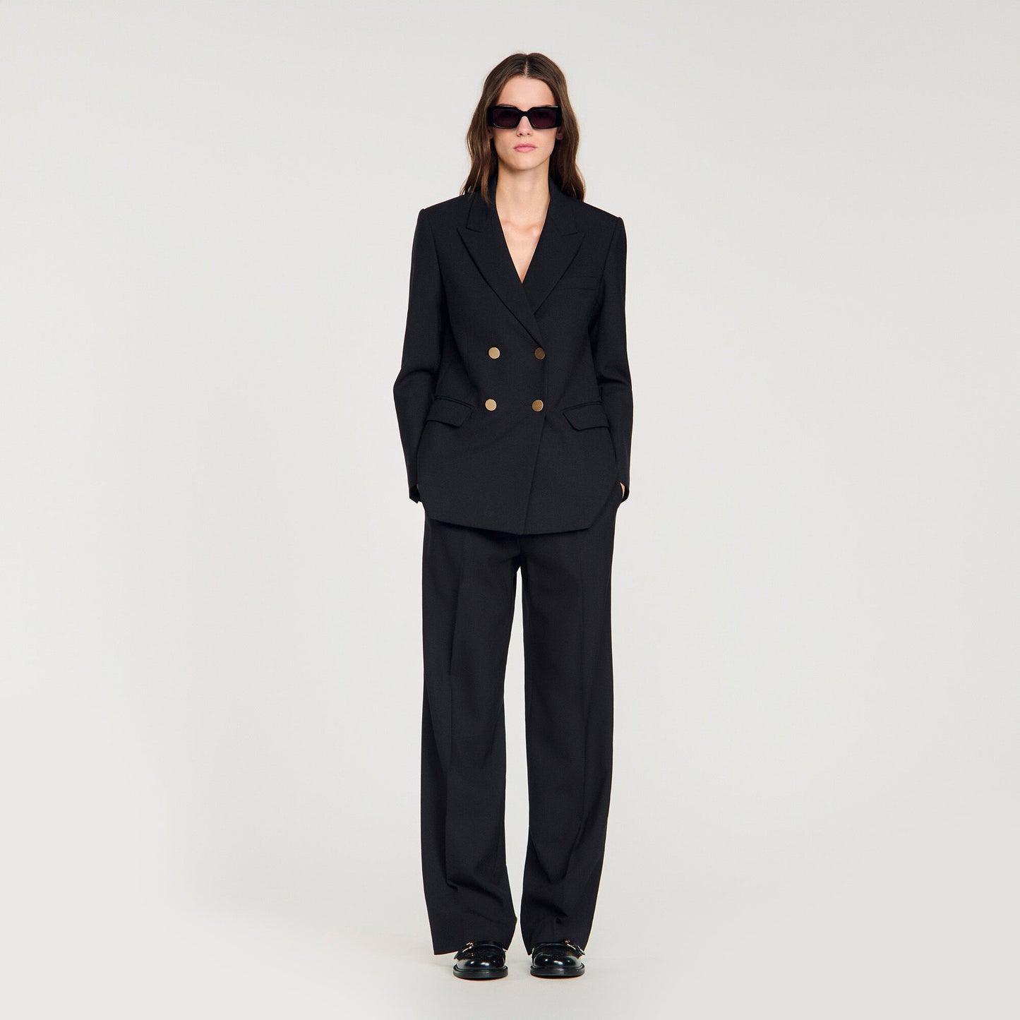 Wool suit jacket