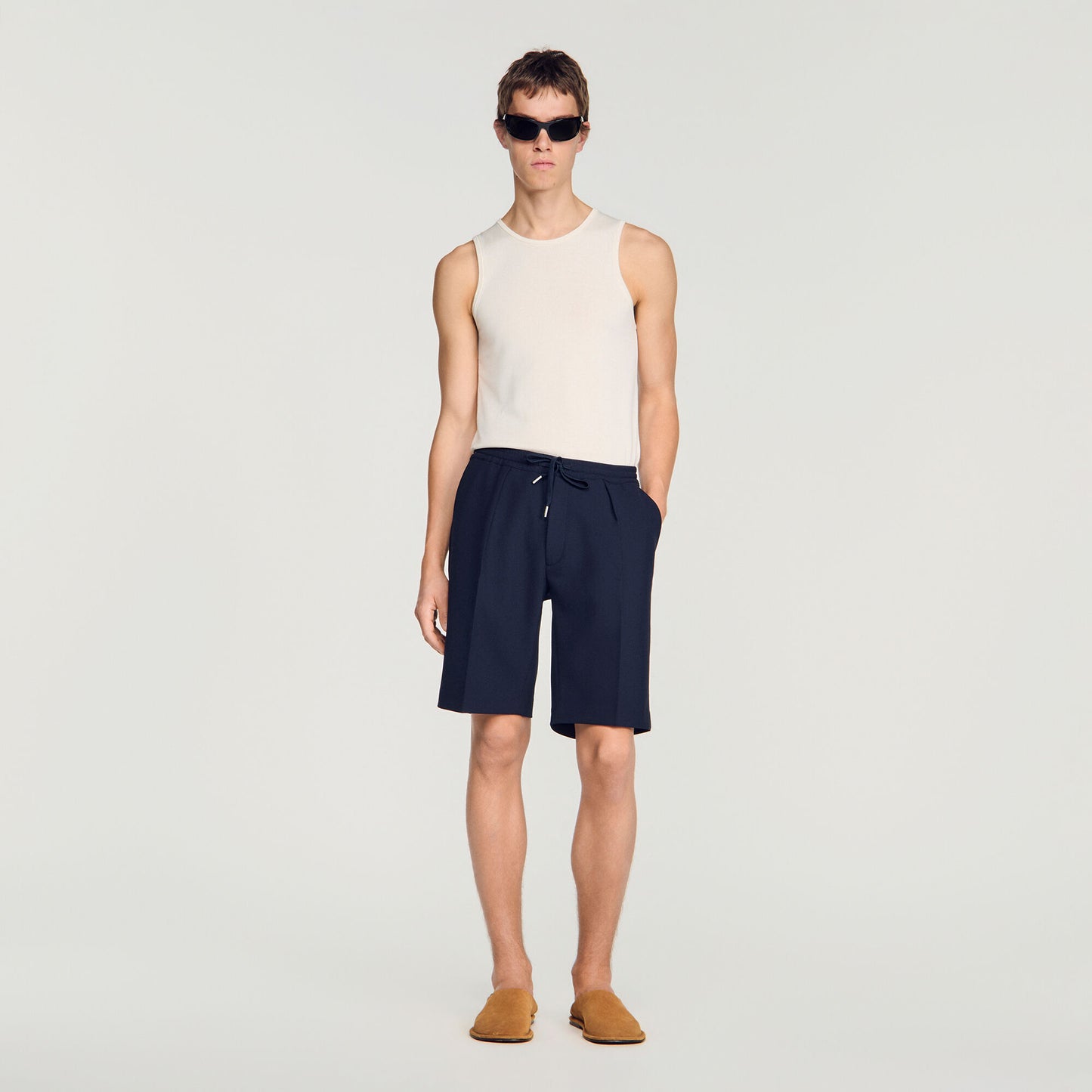 Jersey Bermuda shorts