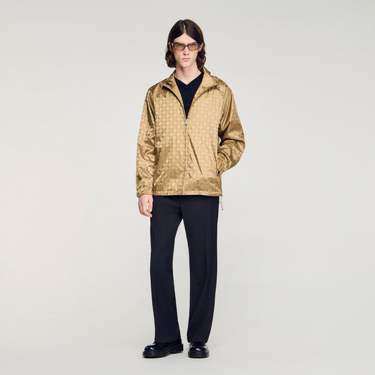 Square Cross nylon jacket
