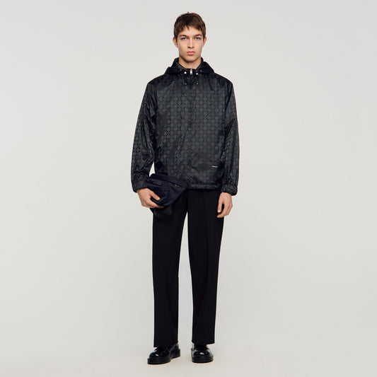 Square Cross nylon jacket