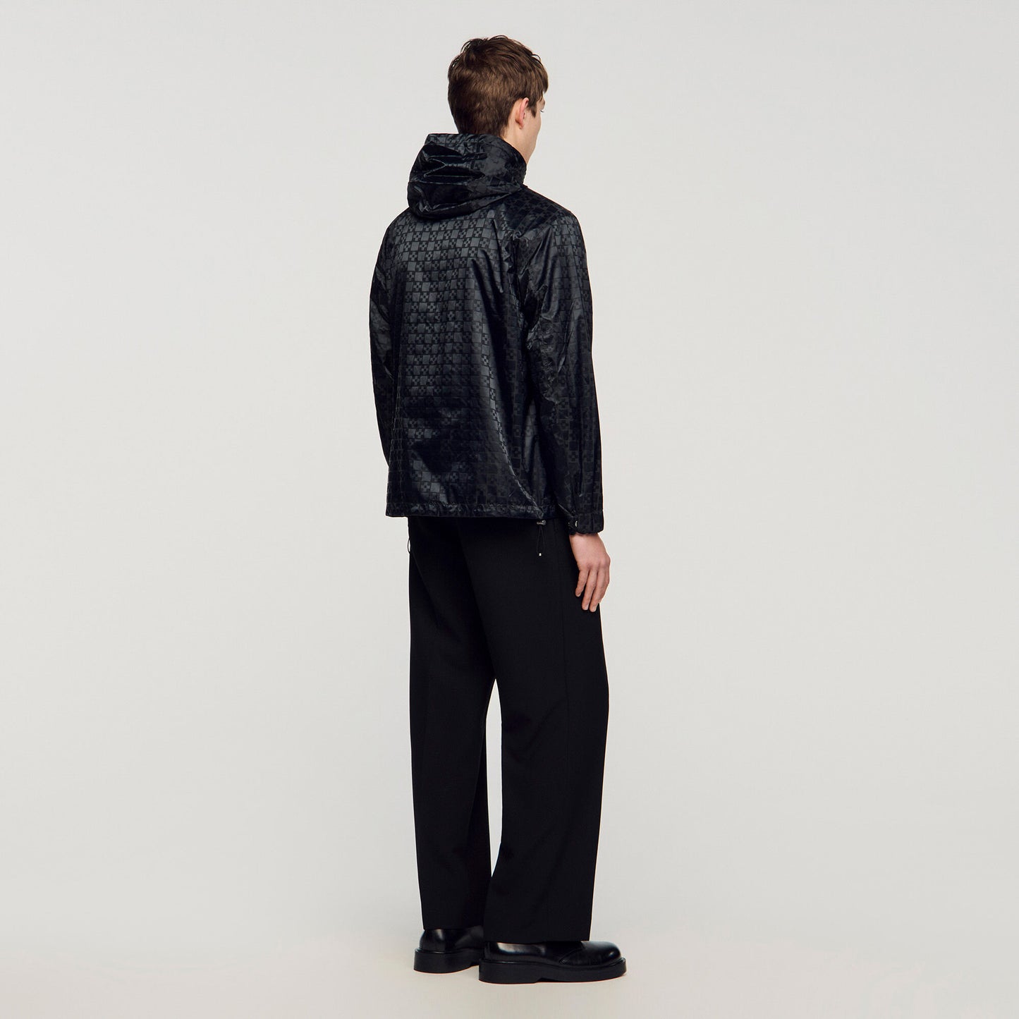 Square Cross nylon jacket